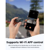 Mini Caméra Sport 4K avec Action Pod & 64GB Intégrée, Stabilisation EIS 6-Axes, Camera Portable Étanche 10M, Caméra POV avec Pen