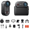 Apexcam Mini Caméra Vlog 4K- Caméra Sport Magnétique avec Action Pod, Stabilisation EIS, Étanche 10M, Camera POV avec 128Go Inté