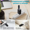 Caméra Espion,Mini Camera Cachée sans Fil Clé USB,Mciro HD 1080P Caméra de Surveillance avec Détection de Mouvement aux pour Réu
