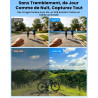 Camera Sport, 4K UHD Mini Camera Vlog WiFi avec Carte 64 Go, POV Caméra Portable étanche IP65, Action Cam – Autonomie Jusqu’à 24