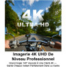 Camera Sport, Mini Camera Vlog POV WiFi 4K Bextgoo, Action Cam avec Carte 64 Go, Caméra Moto étanche IP65, Mini Caméra Portable 