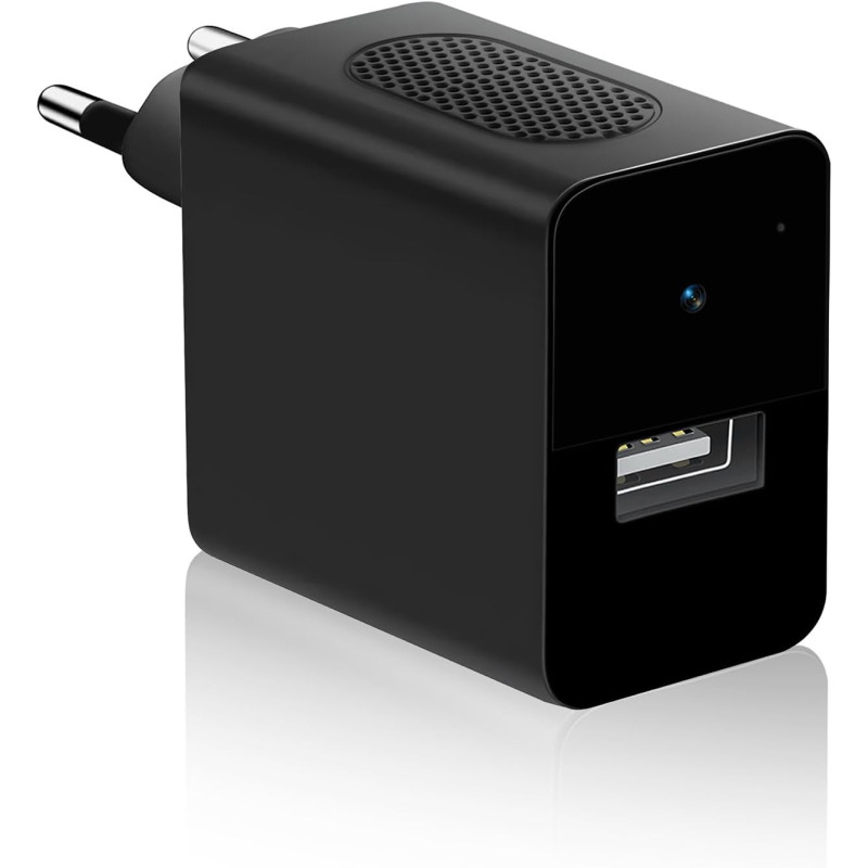 Mini caméra corporelle Mini caméra de surveillance avec enregistrement audio et vidéo avec carte mémoire de 64 Go