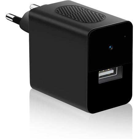 Mini caméra corporelle Mini caméra de surveillance avec enregistrement audio et vidéo avec carte mémoire de 64 Go