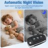 Camera Espion, Mini Camera Espion sans Fil 1080P HD, Portable Keychainavec Cachée Cam pour L'enregistrement Vidéo et la Prise de