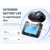 Caméra Sport 4K POV, 20MP Mini Caméra Corporelle, Carte SD Intégrée de 64 Go,Stabilisation à 6 Axes Caméra d'action Portable, Wi