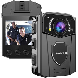 CAMMHD Z3-256G Camera Pieton 1440P 8-10 Heures Body Camera Imperméable à l'eau Infrarouge Caméra Corporelle Vision Nocturne avec