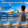 4K Camera Vlog, Portable Caméra POV, Caméra de Corps, Body Cam pour Sport, WiFi Mini Camera Sport avec Stabilisation, Caméras Co