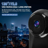 Mini caméra d'action pour le pouce 1080P HD, caméra corporelle portable pour vlogging avec grand angle de 130°/F2.0, caméra vidé