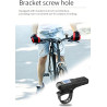 Mini caméra corporelle portable 1080P avec clip magnétique, objectif rotatif à 180° 128 Go jusqu'à 7 h d'enregistrement et lumiè