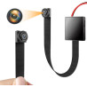 HGYGHO 64GB Mini Caméra, 1080P DIY Petite Caméra Vidéo avec 2000mAh Batterie, 11 Heures d'autonomie Mini Caméras de Surveillance