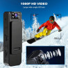 Petite caméra avec enregistrement et vidéo, mini caméra, petite caméra, caméra corporelle, mini caméra de surveillance 1080p HD,