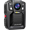 CAMMHD 4K Caméra Pieton V8-64G 4400mAh 2 Batteries Fonctionnant 14 Heures, 2160P Caméra Corporelle IP68 H.265 avec Enregistremen