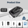 CAMMHD 1296P Body Cam C8-32G 12-16 Heures IP67 avec Enregistrement Portable Caméra Piéton Vision Nocturne Imperméable Police Bod