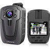 CAMMHD 1296P Body Cam C8-64G 12-16 Heures IP67 avec Enregistrement Portable Caméra Piéton Vision Nocturne Imperméable Police Bod