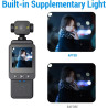 Dpofirs Caméra pour Le Corps avec Enregistrement Vidéo, Petite Came Corporelle Anti-Shake avec Une Caméra Portable à 270 °, Un S