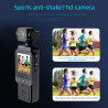 Dpofirs Caméra pour Le Corps avec Enregistrement Vidéo, Petite Came Corporelle Anti-Shake avec Une Caméra Portable à 270 °, Un S