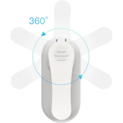 Générique Caméra d'action au Pouce, Caméra avec Clip Magnétique et 360, C-améras avec Enregistrement Vidéo, Étanche C-améra d'ac