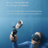 Générique Caméra d'action au Pouce, Caméra avec Clip Magnétique et 360, C-améras avec Enregistrement Vidéo, Étanche C-améra d'ac