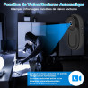 LXMIMI Mini Caméra d'action, Caméra pour Casque de Moto 120° avec Écran de 0,59 Pouces, Caméra d'action avec Vision Nocturne Aut