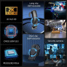 CAMMHD 1440P YX1 32G Camera Pieton HD 12 Heures IP67 Caméra de Corps avec Vidéo et Audio Body Cam Vision Nocturne pour l'applica