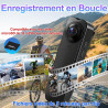 TANGMI Mini Camera Body, 7 Heures d'Utilisation Mains Libres Camera Pieton Portable, Vision Nocturne & 1080P HD Grand Angle 140°