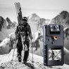 59GB Caméra Corporelle, 3000mAh Caméra de Corps avec Vision Nocturne IR, 1296P Caméscope Idéal pour Les Civils, Les Randonneurs 