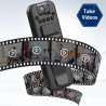 Mini Caméra Vidéo Corporelle, Caméra Corporelle de Police 1080p, Caméra de sécurité Portable avec Enregistreur Vidéo Portable av
