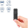 Mini Caméra Vidéo Corporelle, Caméra Corporelle de Police 1080p, Caméra de sécurité Portable avec Enregistreur Vidéo Portable av