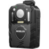BOBLOV Caméra corporelle KJ25 1080P 128 Go, Batterie intégrée de 3000 mAh pour 13 Heures d'enregistrement vidéo avec Audio, Visi