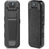 GOMETY Caméra Mini Portable WiFi 1080P, Petite Bodycam Caméra de Corps Caméra de Surveillance avec Objectif Rotatif à 180°, Mini