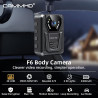 CAMMHD 4K Camera Pieton F6 128G 3400mAh 12H Body Cam 2160P H.265 Vision Nocturne Enregistrement en Boucle Camera Corporelle pour