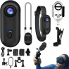 Générique Caméra Gosnap, Caméra Corporelle 1080p, avec Enregistrement Audio Et Vidéo, Caméras De Corps d'action Étanche,De Sport
