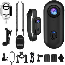 Générique Caméra Gosnap, Caméra Corporelle 1080p, avec Enregistrement Audio Et Vidéo, Caméras De Corps d'action Étanche,De Sport