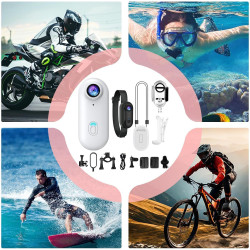 Générique Caméra Gosnap, Caméra Corporelle 1080p, avec Enregistrement Audio Et Vidéo, Caméras De Corps d'action Étanche,De Sport