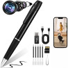Stylo caméra corporelle 1080p, batterie longue durée, facile à utiliser, équipement de surveillance vidéo uniquement, micro camé