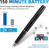 Stylo caméra corporelle 1080p, batterie longue durée, facile à utiliser, équipement de surveillance vidéo uniquement, micro camé