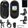 Mini Caméra d'action, Mini Caméra Sport 1080P Camera de Poche pour Casque Camera Vlog Petite-caméra d'action Portable Minicaméra