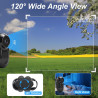 Mini Caméra d'action, Mini Caméra Sport 1080P Camera de Poche pour Casque Camera Vlog Petite-caméra d'action Portable Minicaméra