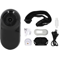 Fockety collier de caméra pour chat, caméra de collier de chien sans fil hd 1080p avec enregistrements vidéo, mini caméra corpor