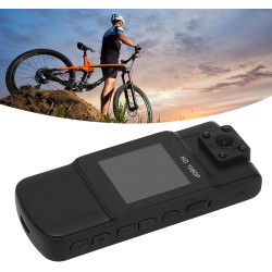 Caméra Corporelle 4K Portable - Mini Caméra Avec Enregistrement Audio et Vidéo, Vision Nocturne Infrarouge, Détection de Mouveme