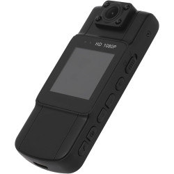 Caméra Corporelle 4K Portable - Mini Caméra Avec Enregistrement Audio et Vidéo, Vision Nocturne Infrarouge, Détection de Mouveme