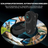 Caméra d'action 360 ° 1080P magnétique de poche pour le pouce grand angle 120° pour moto Bodycam Prise en charge de la vision no