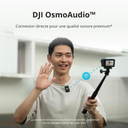 Bundle DJI Osmo Action 4 Essentiel - Caméra d’Action étanche 4K/120 IPS avec capteur 1/1,3 Pouce, des Images saisissantes en Bas