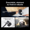 Bundle DJI Osmo Action 4 Essentiel - Caméra d’Action étanche 4K/120 IPS avec capteur 1/1,3 Pouce, des Images saisissantes en Bas
