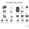 DJI Osmo Action 4 + Mic (2 TX+1 RX+Boîtier de recharge) - Caméra de vlogging avec capteur 1/1,3 pouce, HorizonSteady 360º, Mic a