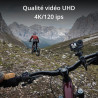 Bundle DJI Osmo Action 4 Ski - Idéal pour skieurs + kit de barre d’extension 1,5 m, petite cam. 4K/120 ips et FOV ultra large 15