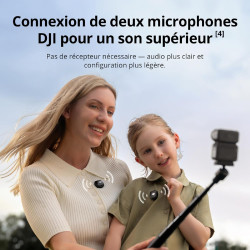 DJI Osmo Nano Bundle Standard (128 Go) - Petite caméra vlog 4K/60 IPS avec capteur 1/1,3″, vidéo FOV Large 143°, 200 Min d'enreg