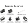 DJI Osmo Nano Bundle Standard (128 Go) - Petite caméra vlog 4K/60 IPS avec capteur 1/1,3″, vidéo FOV Large 143°, 200 Min d'enreg