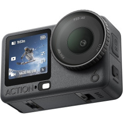 DJI Bundle Essentiel Osmo Action 6, caméra d’Action avec capteur carré 1/1,1″, Ouverture Variable, résistante au Froid, 4 h de B