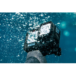 Gopro hero13 noir - caméra d'action étanche avec vidéo 5.3k60, photo 27mp + compatibilité avec les objectifs de la série hb